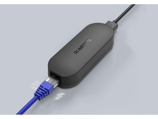 AIRTAME PoE Adapter Network and power  adaptor Network and power