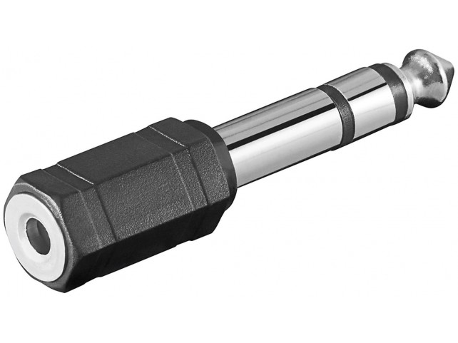 MicroConnect Adapter 6.35mm - 3.5mm M-F  Stereo
