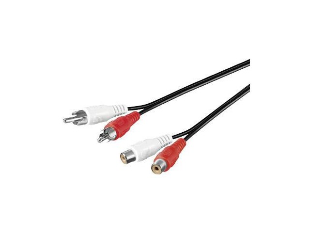 MicroConnect Stereo Ext. Cable, 10 meter  Stereo Extension cable 2 x