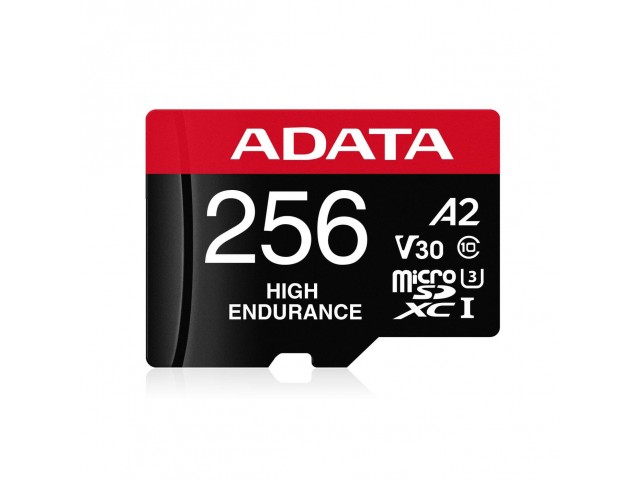 ADATA 256 GB MicroSDXC UHS-I Class  10 Micro SDXC W. Adapter
