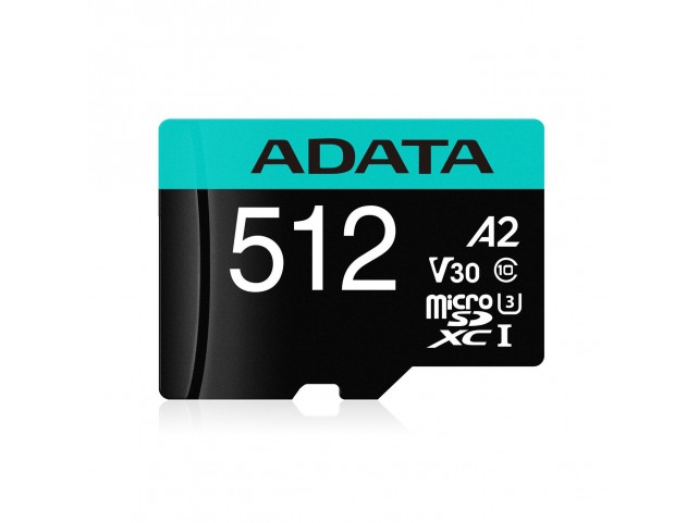 ADATA Premier Pro memory card 512  GB MicroSDXC Class 10 Premier
