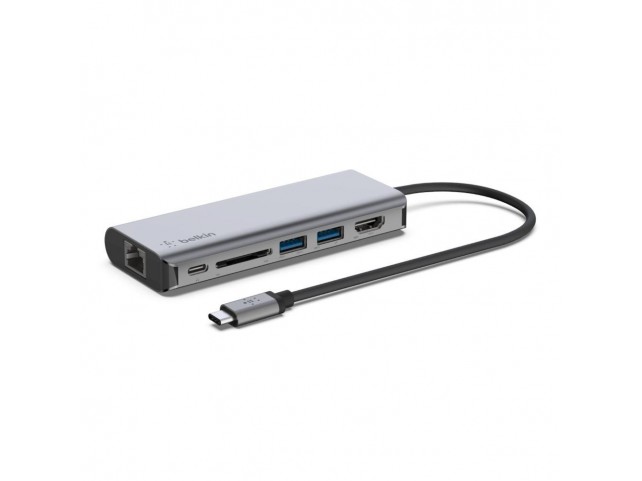 Belkin Interface Hub Usb 3.2 Gen 1  (3.1 Gen 1) Type-C 5000
