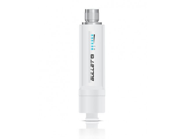 Ubiquiti airMAX 2.4 and 5 GHz Bullet ac  CPE with N-Type connector,