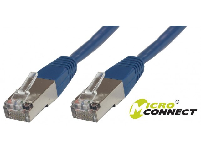 MicroConnect F/UTP CAT6 15m Blue PVC  Outer Shield : Foil screening