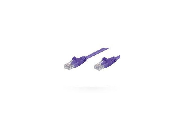 MicroConnect U/UTP CAT5e 0.5M Purple PVC  Unshielded Network Cable,