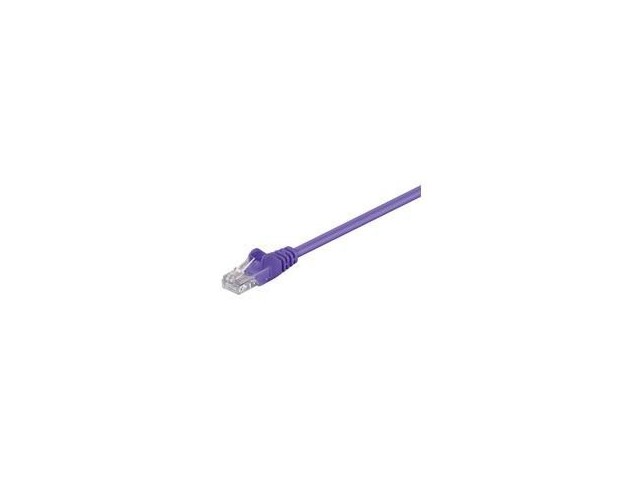 MicroConnect U/UTP CAT5e 1M Purple PVC  Unshielded Network Cable,