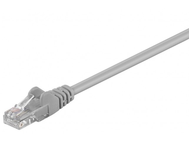 MicroConnect U/UTP CAT5e 3M Grey PVC  Unshielded Network Cable,