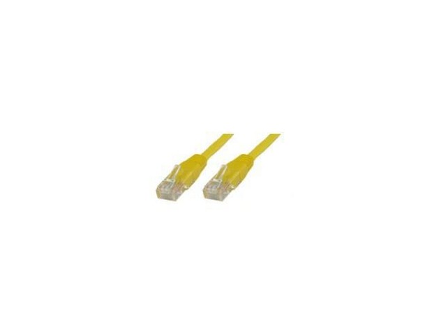 MicroConnect U/UTP CAT5e 10M Yellow PVC  Unshielded Network Cable,