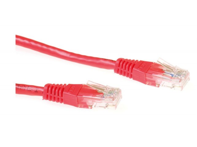 MicroConnect U/UTP CAT6 10M Red PVC  Master Carton Qty : 50pcs