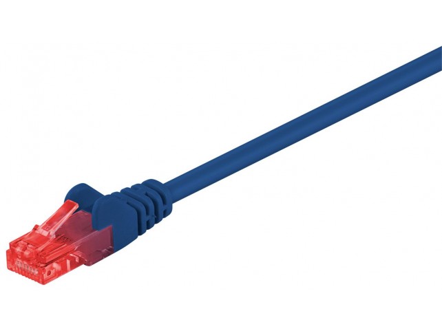 MicroConnect U/UTP CAT6 20M Blue PVC  Unshielded Network Cable,