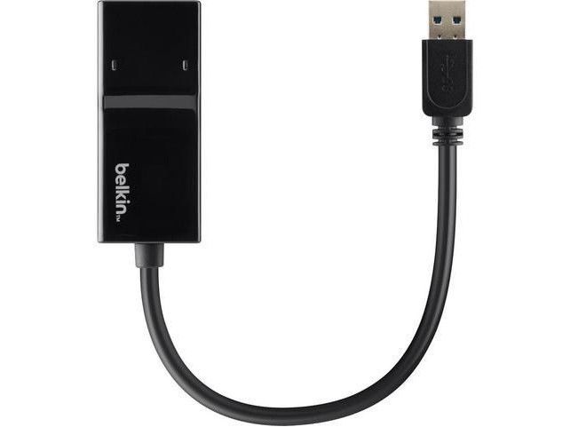 Belkin USB 3.0 Gigabit Ethernet Adap  USB 3.0 / Gigabit Ethernet,