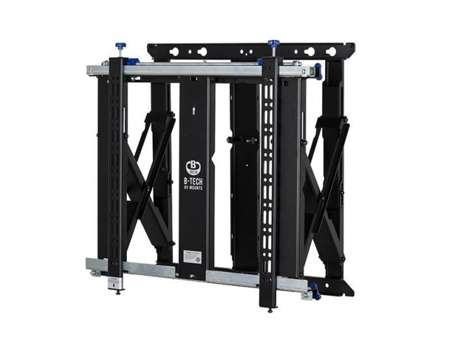 B-Tech Ultra-Slim Pop-In, Pop-Out  Videowall Mount with
