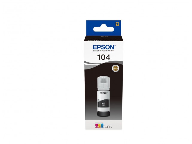 Epson 104 EcoTank Black ink bottle  (WE)