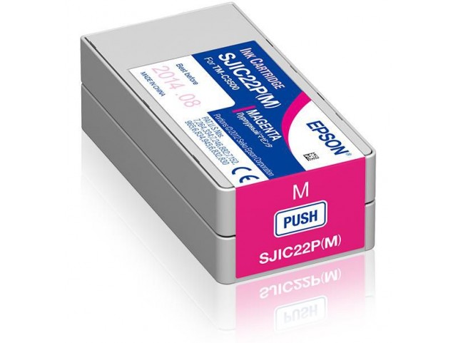 Epson Ink Magenta  SJIC22P(M): Ink cartridge for