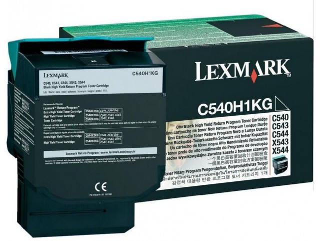 Lexmark Toner Black Return Program  Pages 2.500