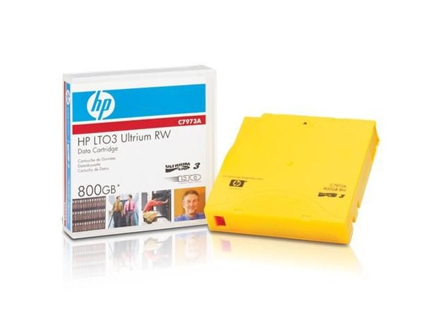 Hewlett Packard Enterprise Media Tape LTO3 800GB RW  400GB/800GB