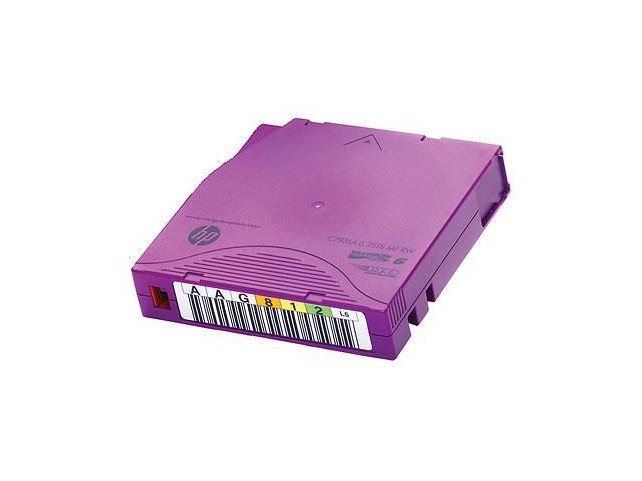 Hewlett Packard Enterprise LTO-6 Ultrium Data Cartridge  Non Custom labeled, 20-pack
