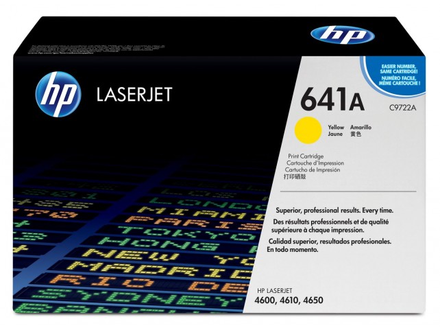HP Toner Yellow CLJ 4600 CLJ 4650  Pages 8000