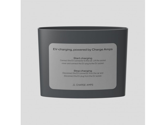 Charge Amps Dawn Pole Mount Sticker Plate  