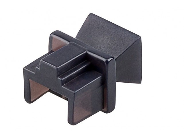 MicroConnect Dust cover for RJ45 port, blac  Protect RJ45/ISDN/network 10pc