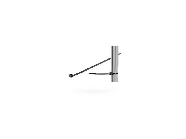 MicroConnect Cable tie 100pcs Black, 280mm  X 4,8mm 280mm X 4,8mm, UV