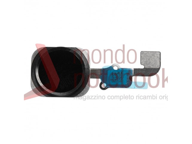 Apple iPhone 6S/iPhone 6S Plus Home Button Assembly with Flex Cable Ribbon Replacement - Black - Grade S+
