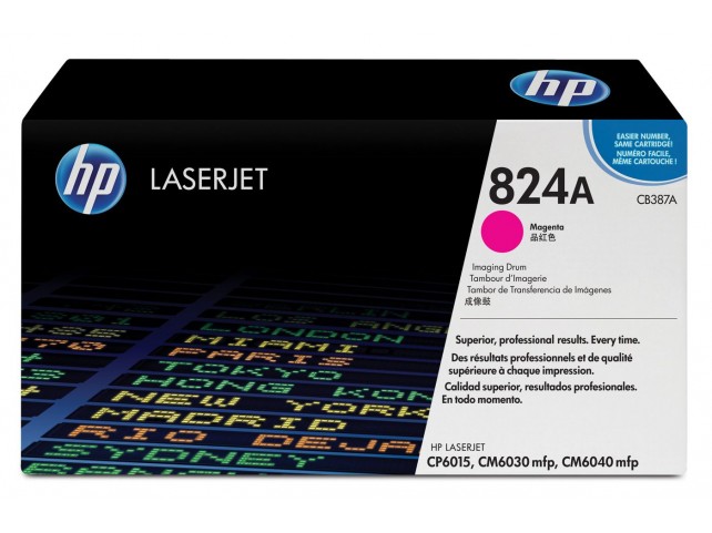 HP Drum Color Image Unit Magenta  824A, HP, HP Color LaserJet