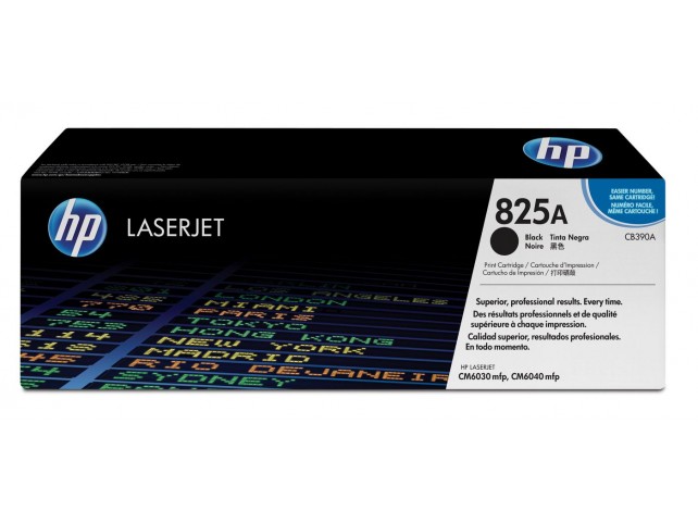 HP Toner CB390A Black HV with  ColorSphere