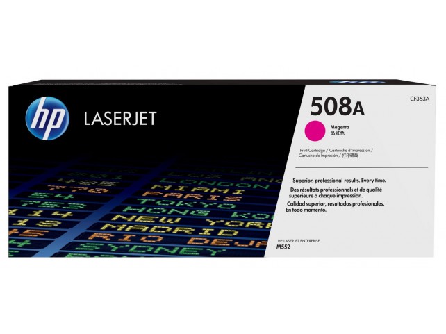 HP Toner Magenta Pages 5.000 508A  508A, 5000 pages, Magenta, 1