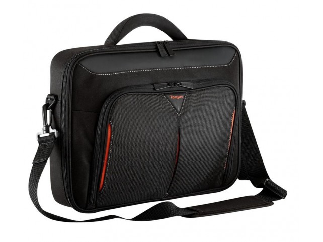 Targus Classic+ Clamshell, Black/Red  For 17-18" Wide Laptop