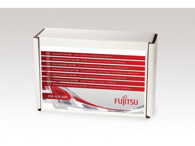 Fujitsu Scanner Consumable Kit  **New Retail** 3670-400K FI