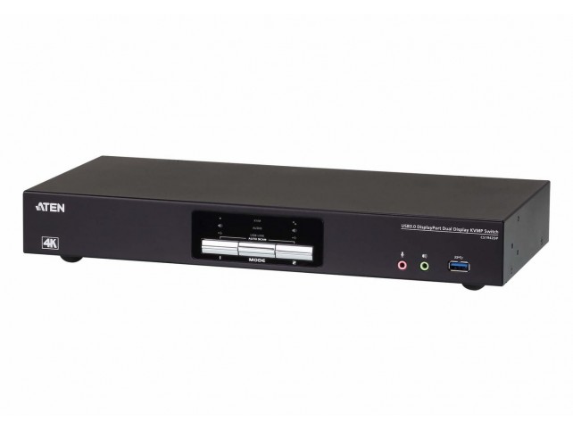 Aten 2-port USB 3.0 4K displayPort  Dual display KVMP Switch