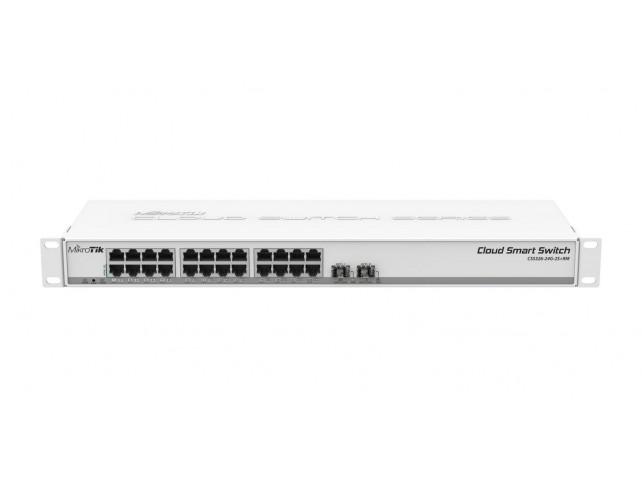 MikroTik Cloud Smart Switch  24*GB LAN, 2*SFP,1U