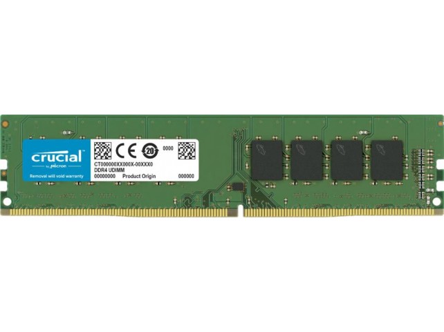 Crucial RAM 16GB DDR4 3200MHz CL22 (o 2933MHz o 2666MHz) Memoria Desktop CT16G4DFRA32A per Computer 