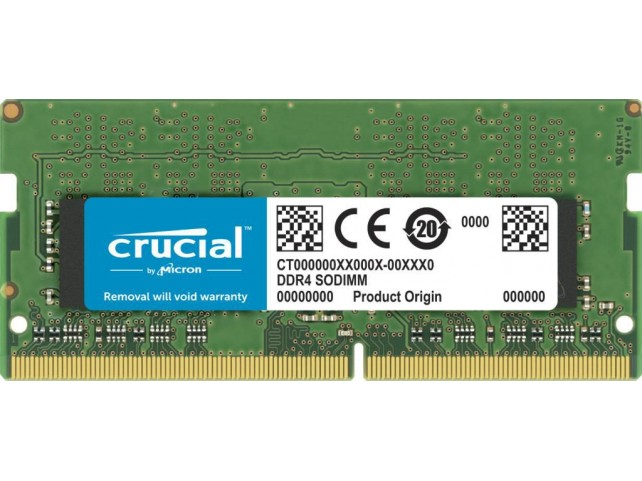 Crucial Memory Module 64 Gb 2 X 32 Gb  Ddr4 3200 Mhz