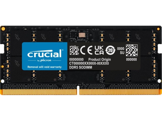 Crucial Memory Module 32 Gb 1 X 32 Gb  Ddr5 4800 Mhz
