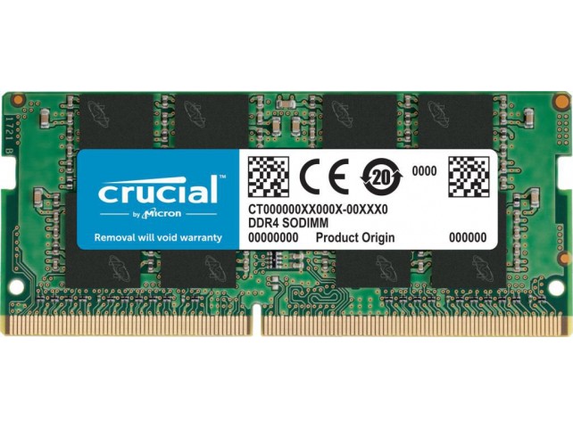 Crucial CT8G4SFRA32A memory module 8  GB 1 x 8 GB DDR4 3200 MHz
