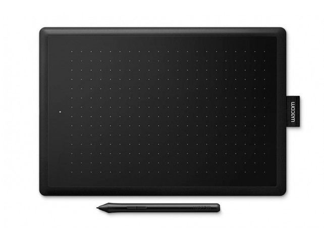Wacom One By Medium Graphic Tablet  Black, Red 2540 Lpi 216 X 135