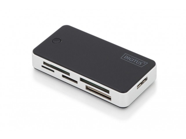 Digitus USB 3.0 Card Reader with 1m  USB A connection cable