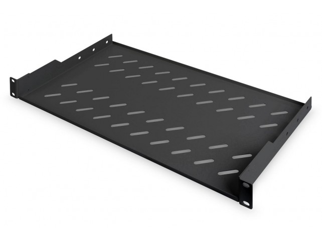 Digitus 1U fixed shelf for racks from  400 mm depth 45x483x250 mm,
