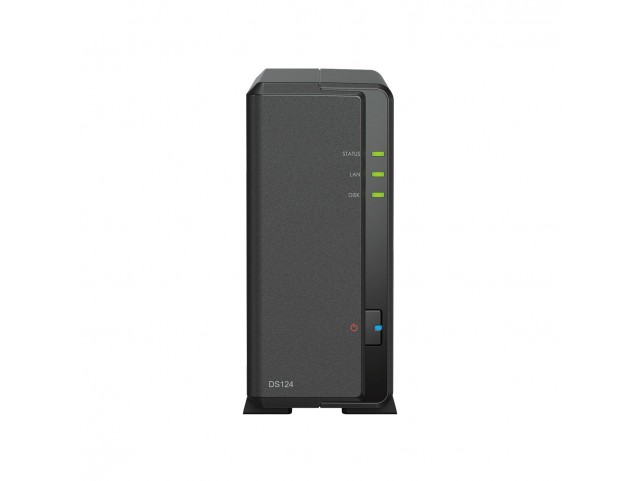 Synology Desktop, 1-BAY, QUAD-CORE,  1GB RAM