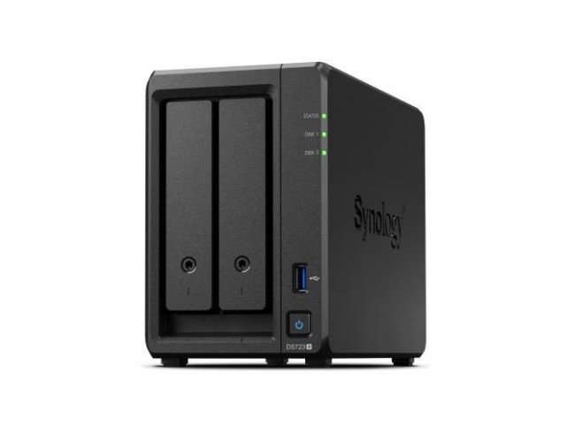 Synology Desktop, 2-BAY, AMD Ryzen  R1600, 2GB RAM