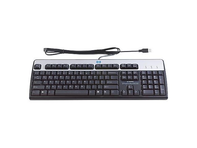 HP Keyboard USB German  **Refurbished**