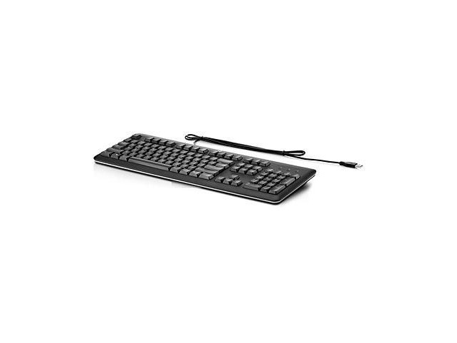 HP Keyboard Swiss 105K USB Black  **New Retail**