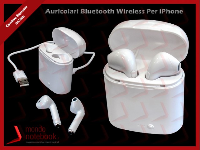 Auricolari Bluetooth Wireless per iPhone