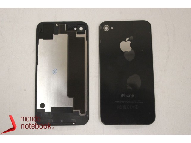 Back Cover Posteriore APPLE iPhone 4S (Nera)