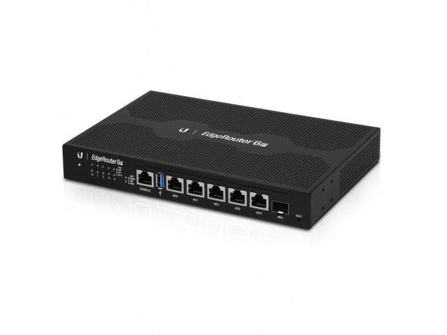 Ubiquiti 6-Port EdgeRouter with PoE  EdgeRouter 6P, Ethernet WAN,