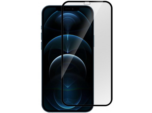 eSTUFF Apple iPhone 12/12 Pro  Black Full Cover Titan
