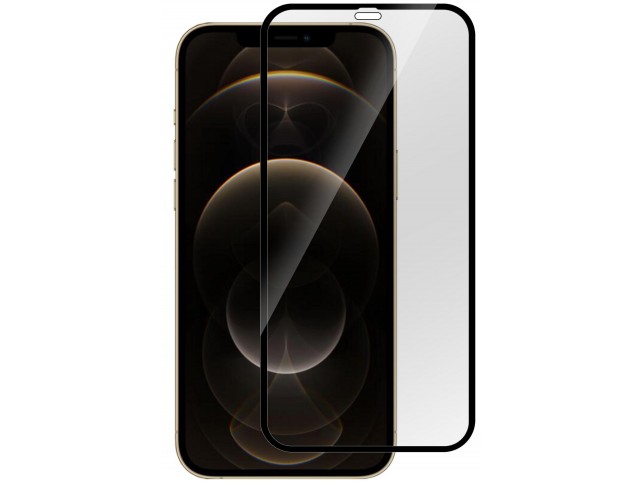 eSTUFF Apple iPhone 12 Pro Max  Black Full Cover Titan