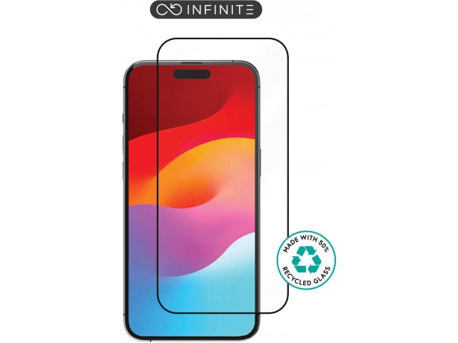 eSTUFF INFINITE Apple iPhone 15 Pro  Max Black Full Cover Titan